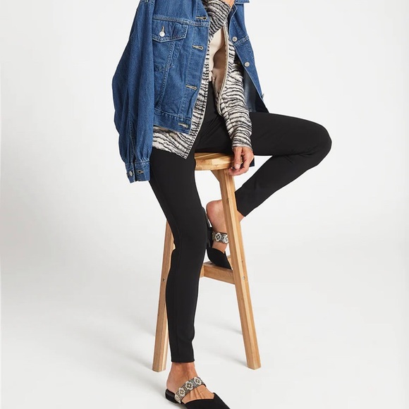 Betabrand Skinny-Leg Classic Dress Pant Yoga Pant Small Long - Picture 6 of 11